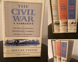The Civil War A Narrative by Shelby Foote