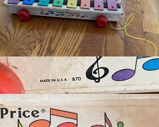 Vintage 1964-1978 Fisher Price Xylophone 
