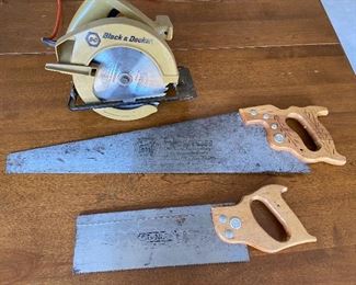 Black & Decker Electric Skill Saw
Hand Saws