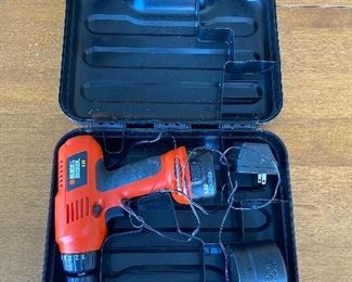 Black & Decker 9.6V Drill