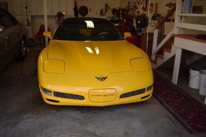 FABULOUS 2004 CHEVY CORVETTE CONVERTIBLE IN SHOWROOM CONDTION! (Under 44K Original Miles!) * VIN # 1G1YY32G445121381 *                          Many more pictures of this Corvette and the rest of this FANTASTIC ESTATE  to follow.