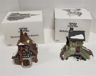 Department 56 - Old Michael Church and The Maltings