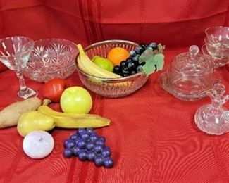 Glassware and Fruit