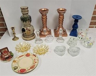 Assortment of Candle Holders