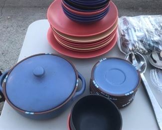 poker chips (ha! Not really!) Danish Dansk stoneware