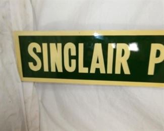 VIEW 2 LEFTSIDE SINCLAIR REPLICA SIGN 