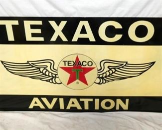 30X60 TEXACO AVIATION SIGN W/ WINGS