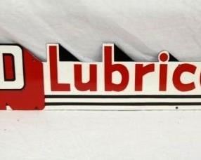 52X9 PORC. FORD LUBRICATION SIGN