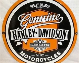 30IN PORC. Harley Davidson MOTORCYCLES