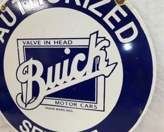 VIEW 2 RIGHTSIDE BUICK SERVICE REPLICA SIGN 