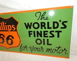 VIEW 2 RIGHTSIDE WORLDS FINEST OIL  REPLICA SIGN 