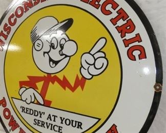 VIEW 2 RIGHTSIDE REPLICA SIGN  W/REDDY KILOWATT