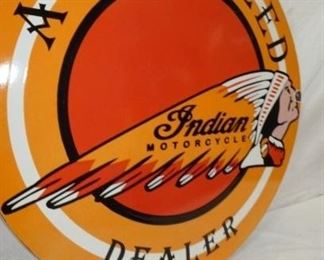 VIEW 3 LEFTSIDE 30IN. INDIAN MOTORCYCLE