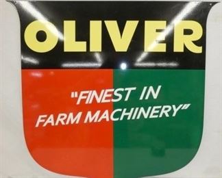 34X32 HEAVY METAL OLIVER SIGN