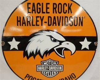 30IN PORC. HARLEY DAVIDSON EAGLE ROCK