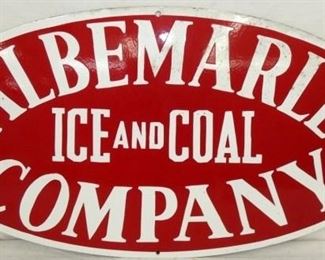 VIEW 2 SIDE 2  ICE COAL CO. REPLICA  SIGN