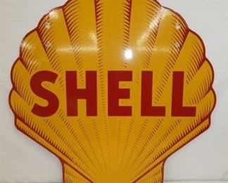 24X24 DS PORC. REPLICA SHELL SIGN