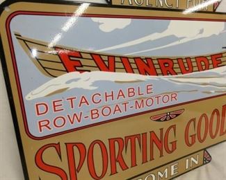 VIEW 3 LEFTSIDE 24X18 EVINRUDE SIGN
