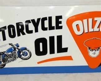 32X14 OILZUM MOTORCYCLE OIL REPLICA SIGN