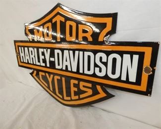 VIEW 3 RIGHTSIDE Harley Davidson SIGN