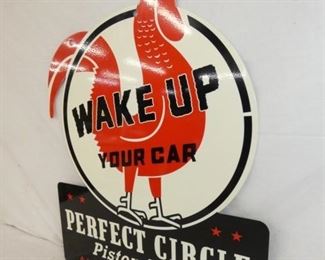 VIEW 3 WAKE UP YOUR CAR 20X27 SIGN