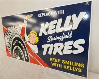 VIEW 3 "KEEP SMILING W KELLY" SIGN