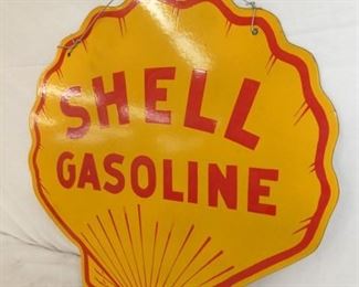 VIEW 2 RIGHTSIDE SHELL GASOLINE SIGN