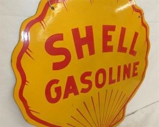 VIEW 4 SIDE 2 SHELL GASOLINE SIGN