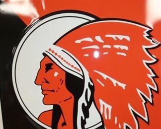 VIEW 2 CLOSE UP REPLICA W/INDIAN CHIEF