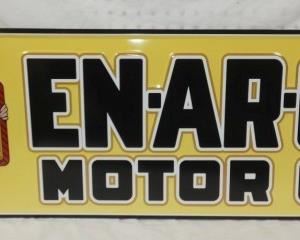 42X14 EMB. EN-AR-CO MOTOR OIL SIGN