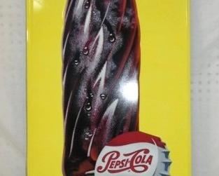 18X48 EMB. METAL SAY PEPSI PLEASE SIGN