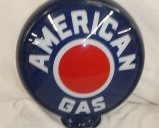 STANDARD AMERICAN GAS PUMP GLOBE