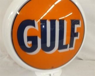 STANDARD GULF GAS PUMP GLOBE