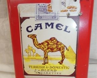 VIEW 2 CLOSE UP W/CAMEL CIGARETTE PACK