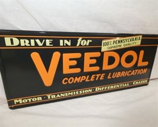 VIEW 2 DRIVE IN FOR VEEDOL SIGN