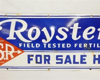 36X12 PORC ROYSTER FOR SALE HERE SIGN 