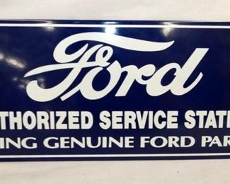 18X8 FORD PORC. ANDY ROONEY SIGN 
