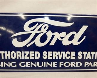 VIEW 2 CLOSE UP FORD REPICA SIGN 