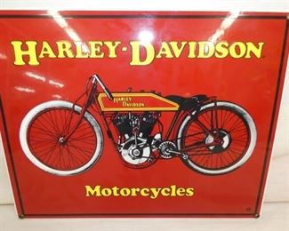 14X11 PORC. Harley Davidson REPLICA SIGN