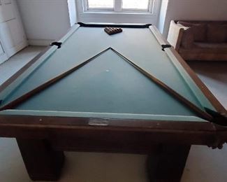 Brunswick Balke Collender pool table