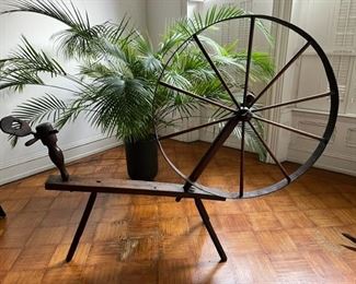 Antique Spinning Wheel