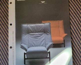 Verenda two seat sofa by Vico Magistretti for Cassina