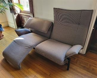 Verenda two seat sofa by Vico Magistretti for Cassina