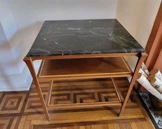 custom stone top table by Jack Larimore