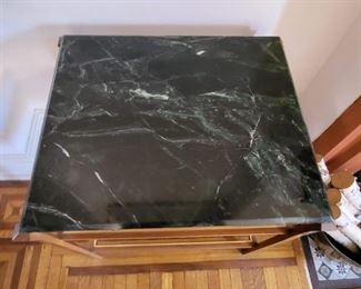 custom stone top table by Jack Larimore