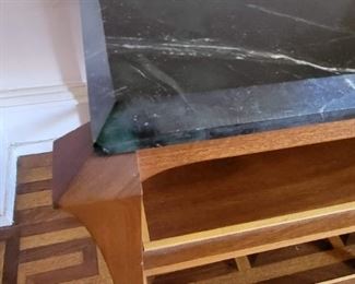 custom stone top table by Jack Larimore