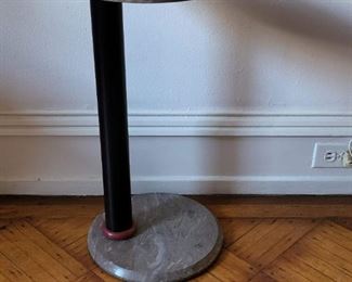 Round custom stone top table by Jack Larimore