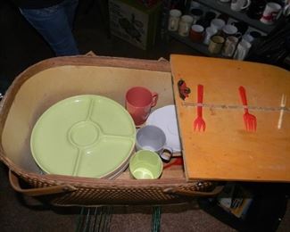 complete picnic set VINTAGE