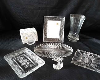 Princess House crystal and other vintage glass