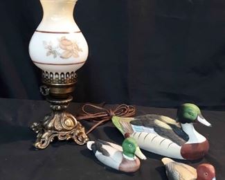 Three Ducks And A Lamp